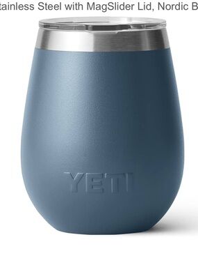 Yeti wine tumbler 10 oz in Nordic blue